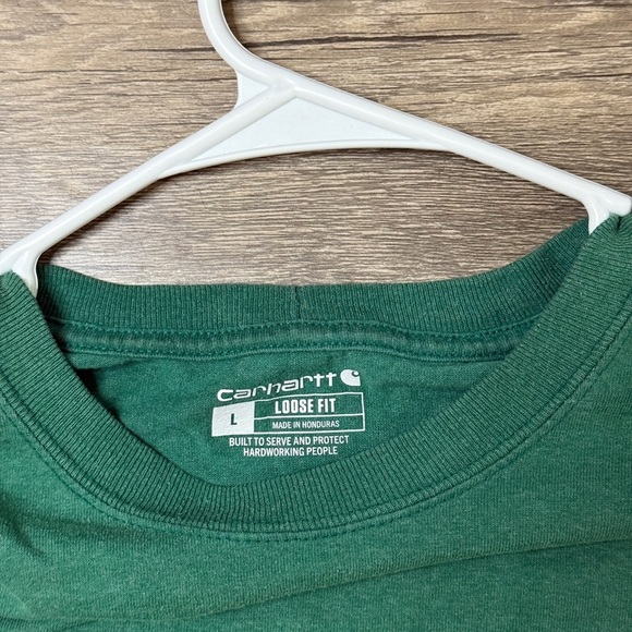 Carhartt Green Short Sleeve Tee - Picture 4 of 5